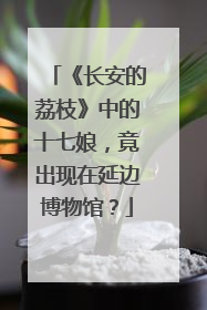《长安的荔枝》中的十七娘，竟出现在延边博物馆？