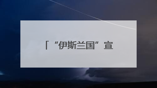 “伊斯兰国”宣称对叙利亚新政权发动首次袭击