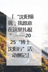 “沈阳懂我，我愿意在这里扎根”——2025“博士沈阳行”活动侧记