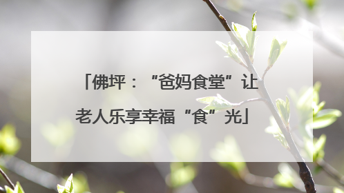 佛坪：“爸妈食堂”让老人乐享幸福“食”光