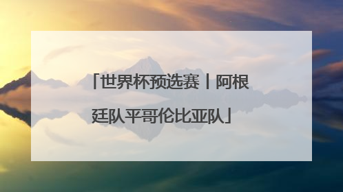世界杯预选赛丨阿根廷队平哥伦比亚队