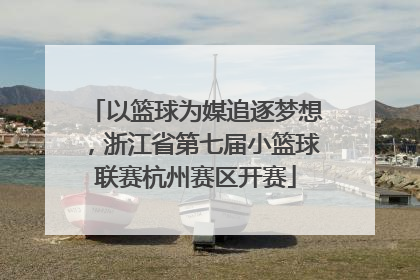 以篮球为媒追逐梦想，浙江省第七届小篮球联赛杭州赛区开赛
