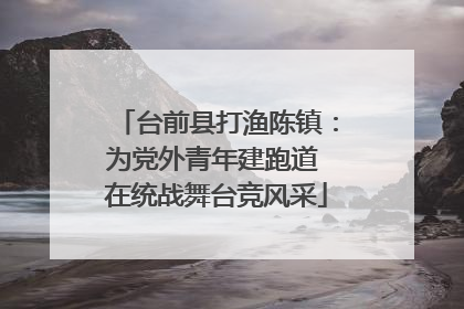 台前县打渔陈镇：为党外青年建跑道 在统战舞台竞风采