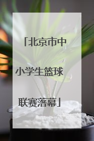 北京市中小学生篮球联赛落幕