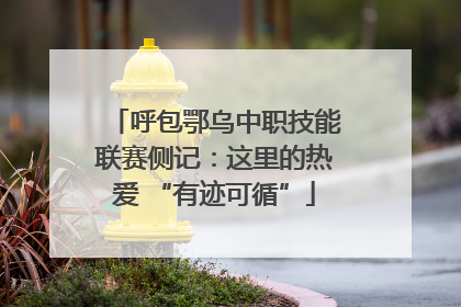 呼包鄂乌中职技能联赛侧记：这里的热爱 “有迹可循”