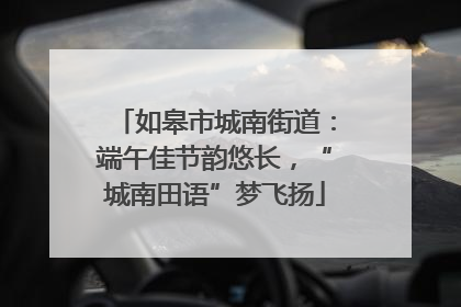 如皋市城南街道：端午佳节韵悠长，“城南田语”梦飞扬