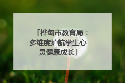 桦甸市教育局：多维度护航学生心灵健康成长
