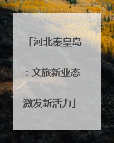 河北秦皇岛：文旅新业态激发新活力