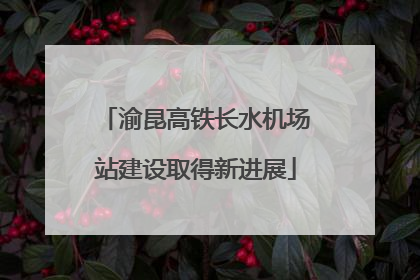 渝昆高铁长水机场站建设取得新进展