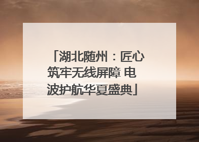 湖北随州：匠心筑牢无线屏障 电波护航华夏盛典