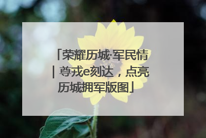 荣耀历城·军民情｜尊戎e刻达，点亮历城拥军版图