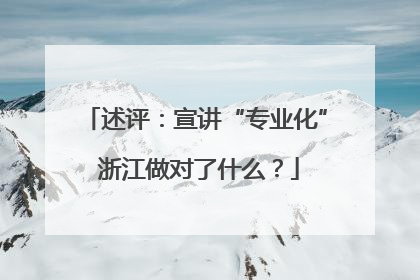 述评：宣讲“专业化” 浙江做对了什么？