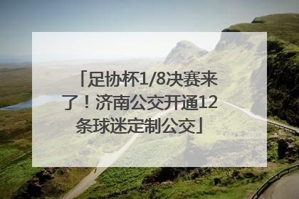 足协杯1/8决赛来了！济南公交开通12条球迷定制公交