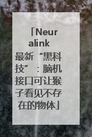 Neuralink最新“黑科技”：脑机接口可让猴子看见不存在的物体